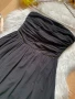 Черна рокля тип бюстие, снимка 2