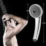 Душ слушалка с високо налягане и хромирано покритие, 7 режима, снимка 6