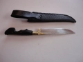 Майсторски ловен нож каракулак с кания 3, снимка 2