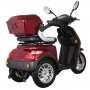 Електрическа триколка скутер мотопед В-1 1500W нов модел, снимка 6