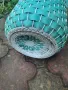 Стъклена дамаджана с оплетка пластмасова, снимка 4