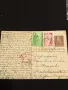 Стара пощенска картичка Царство България 1940г. с печати с свастика и марки за КОЛЕКЦИЯ 23651, снимка 1