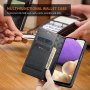 Нов черен флип калъф/кейс за Samsung Galaxy A32 с 2 протектора Самсунг, снимка 6