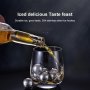 Food-Grade 304 SS Stainless Steel Whisky Stones Метални Ледчета Уиски Ракия Джин Водка Бира Коктейли, снимка 9