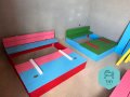 Детски пясъчник с пейки и капак, снимка 11