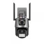 x6 ZOOM PTZ Двойна IP камера 8mp С ДВЕ АНТЕНИ цветно нощно виждане WIFI, ICSEE, снимка 1