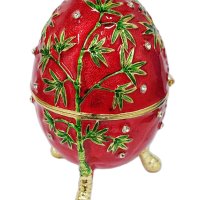 Фаберже стил, кутийки-яйца за бижута в луксозна подаръчна кутия., снимка 2 - Декорация за дома - 44104843