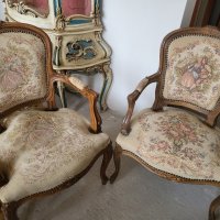 Френски кресла б33, снимка 1 - Дивани и мека мебел - 42976848