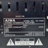 Стерео усилвател AIWA XA-005, снимка 8 - Ресийвъри, усилватели, смесителни пултове - 28805236