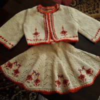 Плетено костюмче, снимка 4 - Детски комплекти - 26364510