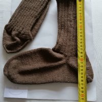 Вълнени чорапи ръчно плетиво, снимка 9 - Други - 43871036