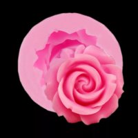 Силиконов молд 3d дълбока роза - малка розичка, снимка 3 - Форми - 33481317