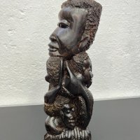 Африканска скулптура - Дървото на живота. №4958, снимка 6 - Колекции - 43922341
