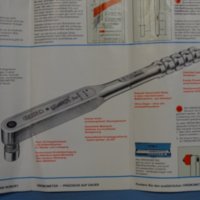 Динамометричен ключ Gedore Rahsol Dremometer type E, снимка 10 - Други инструменти - 39229928