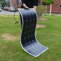 ПРОМО Гъвкав соларен панел  слънчев колектор каравана , снимка 1 - Къмпинг мебели - 28374435