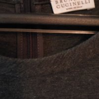 Brunello Cucinelli. Original. Size L Страхотна рокля, снимка 3 - Рокли - 43002496