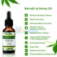 Конопено масло 5000mg hemp oil 30ml, снимка 2 - Хранителни добавки - 26625248