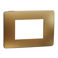 Продавам Рамка 3M Unica Studio Metal, розово злато/антрацит SCHNEIDER ELECTRIC Unica NEW, снимка 1 - Други - 44861072