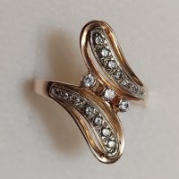 Златен руски пръстен , снимка 6 - Пръстени - 44117406