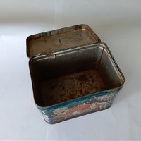 Стара соц кутия от Грузински чай, снимка 5 - Антикварни и старинни предмети - 32740075