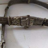 Възрожденски сребърен женски накит. Носия, снимка 4 - Антикварни и старинни предмети - 32961876