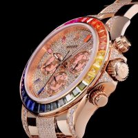 Mъжки часовник Rolex Daytona Cosmograph Rainbow с автоматичен швейцарски механизъм, снимка 6 - Мъжки - 40936873