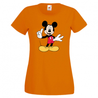 Дамска тениска Mickey Mouse 9 Мини Маус,Микки Маус.Подарък,Изненада,, снимка 6 - Тениски - 36526632