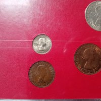 Лот гланц,UNC,Great Britain,1967,монети, снимка 5 - Нумизматика и бонистика - 43377825