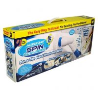 HURRICANE SPIN SCRUBBER - Въртяща се електрическа четка  за почистване, снимка 1 - Други - 29066703