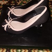 Елегантни велурени обувки NEVER 2 HOT, снимка 5 - Дамски елегантни обувки - 33598947