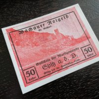 Банкнота - Австрия - 50 хелера UNC | 1920г., снимка 1 - Нумизматика и бонистика - 26669887