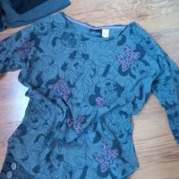 блузка на Disney с принт Мини Маус р-р 134/140, снимка 4 - Детски Блузи и туники - 43451351