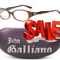 ПРОМО 🍊 JOHN GALLIANO 🍊 Дамски рамки за очила TORTOISE BROWN нови с кутия, снимка 8 - Слънчеви и диоптрични очила - 11123181