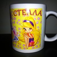 Чаша на WINX Club с име!Уникален подарък детска чаша Уинкс с име!, снимка 9 - Подаръци за рожден ден - 30552493