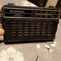 Ретро радио сокол , снимка 1 - Радиокасетофони, транзистори - 39920554
