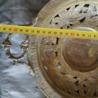 стар метален съд с капак, снимка 2 - Антикварни и старинни предмети - 32679626