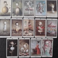 78 таро карти: Nicoletta Ceccoli Tarot & The Little Prince Tarot , снимка 13 - Карти за игра - 33677847