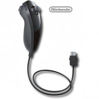 Wii Nunchuk Controller Черен, снимка 1 - Аксесоари - 39966071