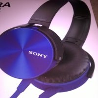 SONY HEADPHONES-NEW BLUE, снимка 5 - Слушалки и портативни колонки - 26647143