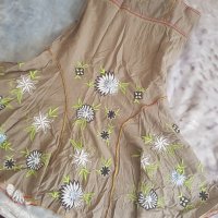 Desigual, лятна рокля с презрамки, цветя , М, 40, снимка 1 - Рокли - 18321304