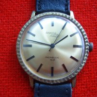 Anкra Nautic Incabloc 52 швейцарски мъжки ръчен часовник, снимка 8 - Антикварни и старинни предмети - 38285330
