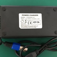 Зарядно устройство за Li-ion батерии 36V (42V) 5A Battery charger, снимка 2 - Друга електроника - 38241491