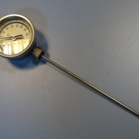 термометър биметален RUEGER T044/034/C2 ф110 0/+60°C G 1/2, снимка 1 - Резервни части за машини - 43046425
