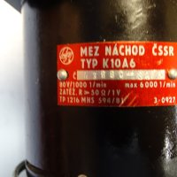 тахогенератор MEZ Typ K10A6 Tachogenerator 80V, снимка 5 - Резервни части за машини - 43046361