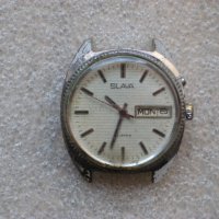 Ръчни часовници Слава Slava от 80-те години, снимка 8 - Мъжки - 27498341