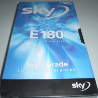 Видеокасета 180 минути VHS SKY, снимка 2 - Друга електроника - 27768409