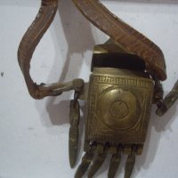 Стара бронзова барутница., снимка 1 - Антикварни и старинни предмети - 43925670