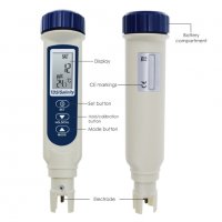 Водоустойчив тестер за измерване качеството на водата TDS, соленост, снимка 4 - Друга електроника - 33332819