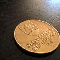 Монета - Словакия - 10 крони | 1994г., снимка 2 - Нумизматика и бонистика - 27241532