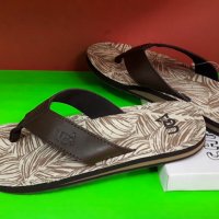 Английски мъжки чехли естествена кожа-URBAN BEACH 2 цвята, снимка 5 - Мъжки чехли - 28950220